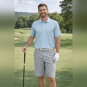 Adidas Gray Men's Golf Outdoors Summer  Shorts Size 38